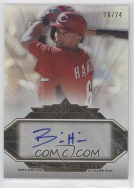 2014 Topps Tribute - to the Stars Autographs #TSA-BH3 - Billy Hamilton /24