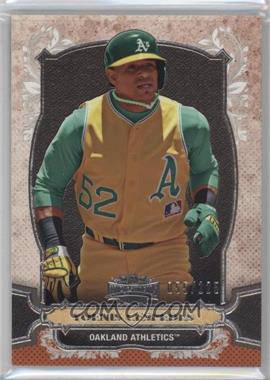 2014 Topps Triple Threads - [Base] - Amber #51 - Yoenis Cespedes /125