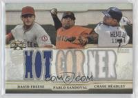 David Freese, Pablo Sandoval, Chase Headley #/36