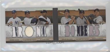 2014 Topps Triple Threads - Relic Double Combos Book #TTRDC-2 - Derek Jeter, Carlos Beltran, C.C. Sabathia, Brian McCann, Jacoby Ellsbury, Hiroki Kuroda /18