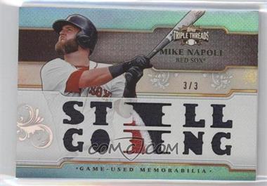 2014 Topps Triple Threads - Relics - Sapphire #TTR-MN2 - Mike Napoli /3