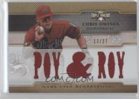 Chris Owings #/27