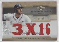 Freddie Freeman #/27