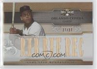 Orlando Cepeda #/27