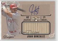 Juan Gonzalez #/99