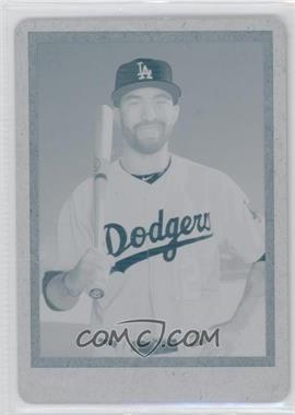 2014 Topps Turkey Red - [Base] - Printing Plate Cyan #75 - Matt Kemp /1