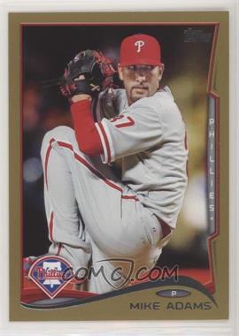 2014 Topps Update Series - [Base] - Gold #US-129 - Mike Adams /2014