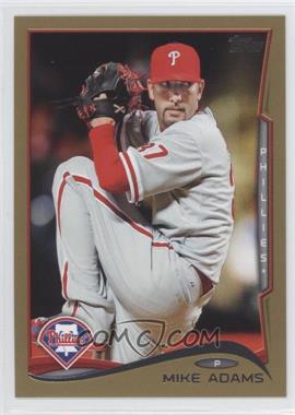 2014 Topps Update Series - [Base] - Gold #US-129 - Mike Adams /2014