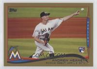 Rookie Debut - Andrew Heaney #/2,014