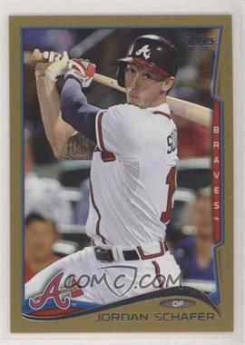 2014 Topps Update Series - [Base] - Gold #US-211 - Jordan Schafer /2014