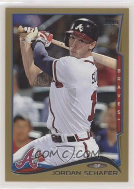 2014 Topps Update Series - [Base] - Gold #US-211 - Jordan Schafer /2014