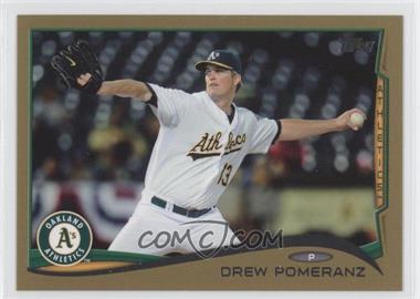 2014 Topps Update Series - [Base] - Gold #US-322 - Drew Pomeranz /2014