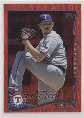 2014 Topps Update Series - [Base] - Red Hot Foil #US-124 - Nick Tepesch