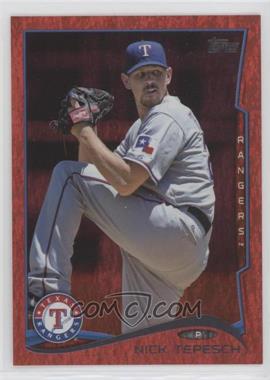 2014 Topps Update Series - [Base] - Red Hot Foil #US-124 - Nick Tepesch