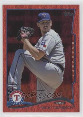 2014 Topps Update Series - [Base] - Red Hot Foil #US-124 - Nick Tepesch