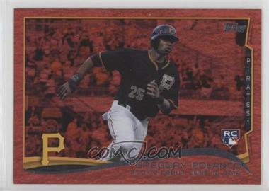 2014 Topps Update Series - [Base] - Red Hot Foil #US-20 - Rookie Debut - Gregory Polanco