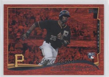 2014 Topps Update Series - [Base] - Red Hot Foil #US-20 - Rookie Debut - Gregory Polanco