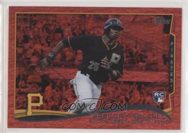 2014 Topps Update Series - [Base] - Red Hot Foil #US-20 - Rookie Debut - Gregory Polanco