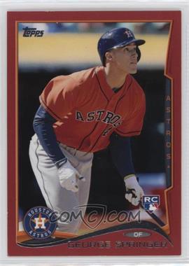 2014 Topps Update Series - [Base] - Target Red #US-10 - George Springer