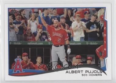 2014 Topps Update Series - [Base] #US-1 - Checklist - Albert Pujols