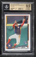 SP Photo Variation - George Springer (Jumping) [BGS 9.5 GEM MINT]