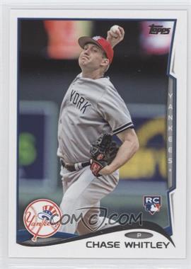 2014 Topps Update Series - [Base] #US-171.2 - SP Photo Variation - Chase Whitley (Red Cap)