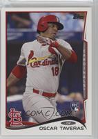 Oscar Taveras (Batting Follow Through) [EX to NM]