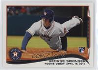 Rookie Debut - George Springer [EX to NM]