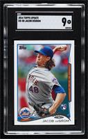 Jacob deGrom (Pitching) [SGC 9 MINT]