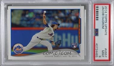2014 Topps Update Series - [Base] #US-57 - Rookie Debut - Jacob deGrom [PSA 9 MINT]