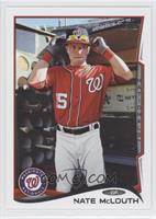 SP Photo Variation - Nate McLouth (Putting on Hat)