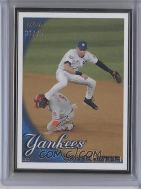 2014 Topps Update Series - Derek Jeter Framed Reprints - Black #2010 - Derek Jeter /75