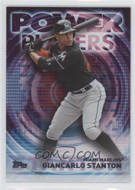 2014 Topps Update Series - Power Players #PPA-GS - Giancarlo Stanton