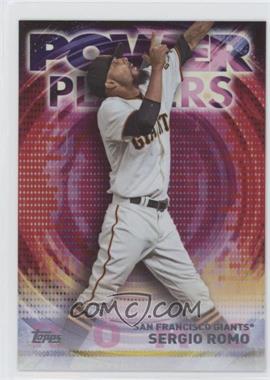 2014 Topps Update Series - Power Players #PPA-SR - Sergio Romo