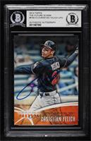 Christian Yelich [BAS BGS Authentic]