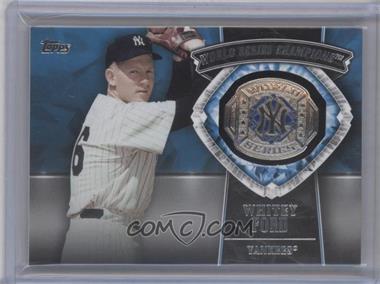 2014 Topps Update Series - World Series Champions Manufactured Rings #WSR-WF - Whitey Ford