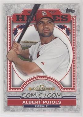 2014 Topps Update Series - World Series Heroes #WSH-AP - Albert Pujols