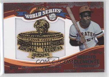 2014 Topps Update Series - World Series MVP Patches #WSP-RC - Roberto Clemente