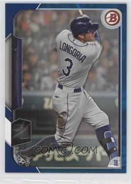 2015 Bowman - [Base] - Blue #77 - Evan Longoria /150