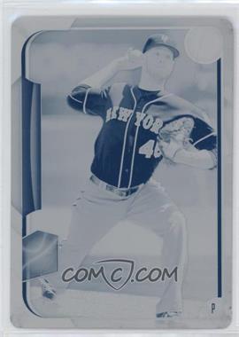 2015 Bowman - [Base] - Printing Plate Cyan #14 - Zack Wheeler /1