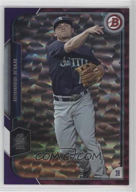 2015 Bowman - [Base] - Purple Ice #33 - Kyle Seager /50