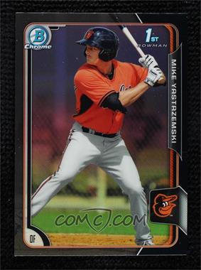 2015 Bowman - Chrome Prospects - Asia Exclusive Black Refractor #BCP138 - Mike Yastrzemski