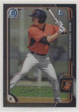 2015 Bowman - Chrome Prospects - Asia Exclusive Black Refractor #BCP138 - Mike Yastrzemski