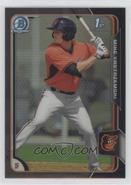 2015 Bowman - Chrome Prospects - Asia Exclusive Black Refractor #BCP138 - Mike Yastrzemski