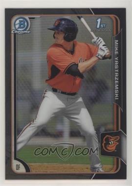 2015 Bowman - Chrome Prospects - Asia Exclusive Black Refractor #BCP138 - Mike Yastrzemski