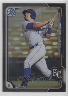 2015 Bowman - Chrome Prospects - Asia Exclusive Black Refractor #BCP56 - Hunter Dozier