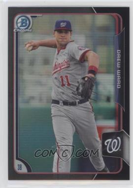 2015 Bowman - Chrome Prospects - Asia Exclusive Black Refractor #BCP69 - Drew Ward