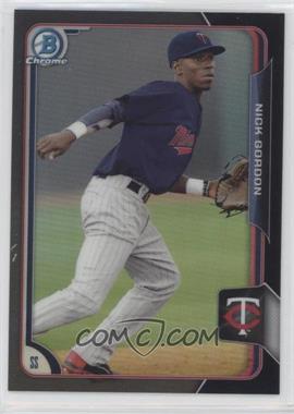 2015 Bowman - Chrome Prospects - Asia Exclusive Black Refractor #BCP75 - Nick Gordon