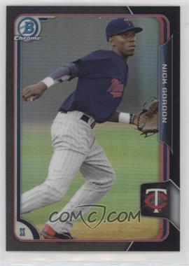 2015 Bowman - Chrome Prospects - Asia Exclusive Black Refractor #BCP75 - Nick Gordon