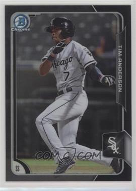 2015 Bowman - Chrome Prospects - Asia Exclusive Black Refractor #BCP81 - Tim Anderson